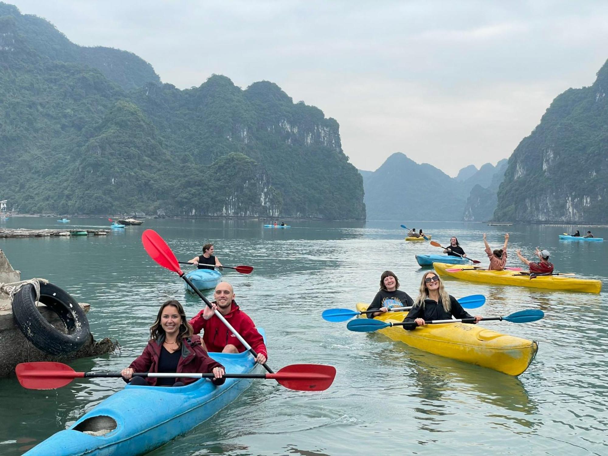 ホテル Halong Sapphire Cruises ハロン エクステリア 写真